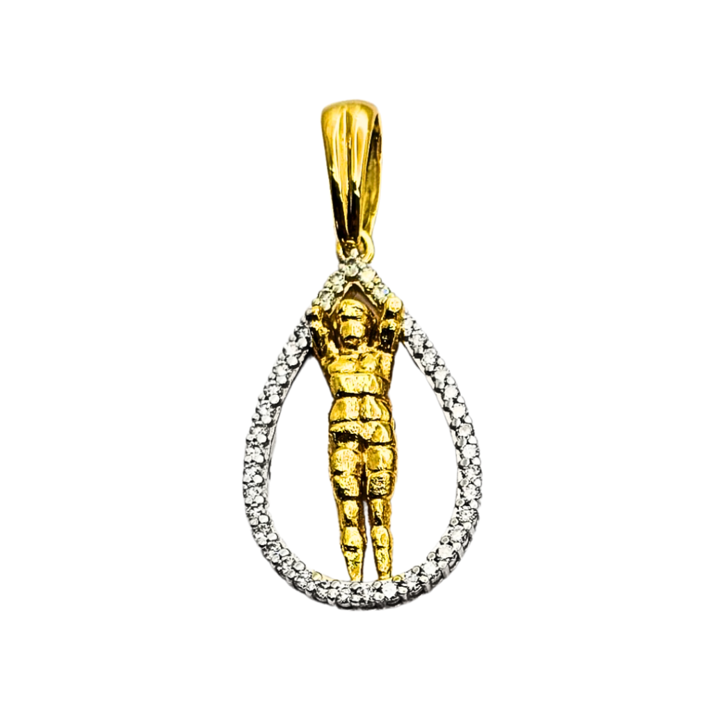 ciondolo telamone oro