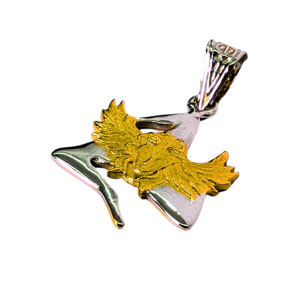 Ciondolo Trinacria in Oro 18kt - Simbolo Siciliano di Lusso e Stile